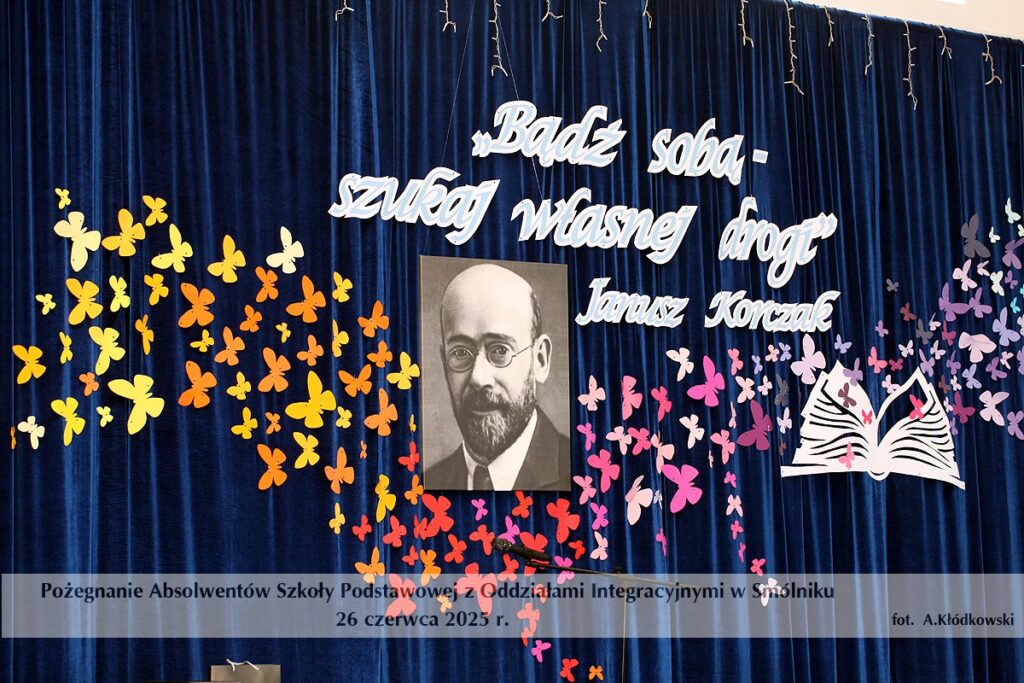 Dekoracja na zakończenie roku szkolnego