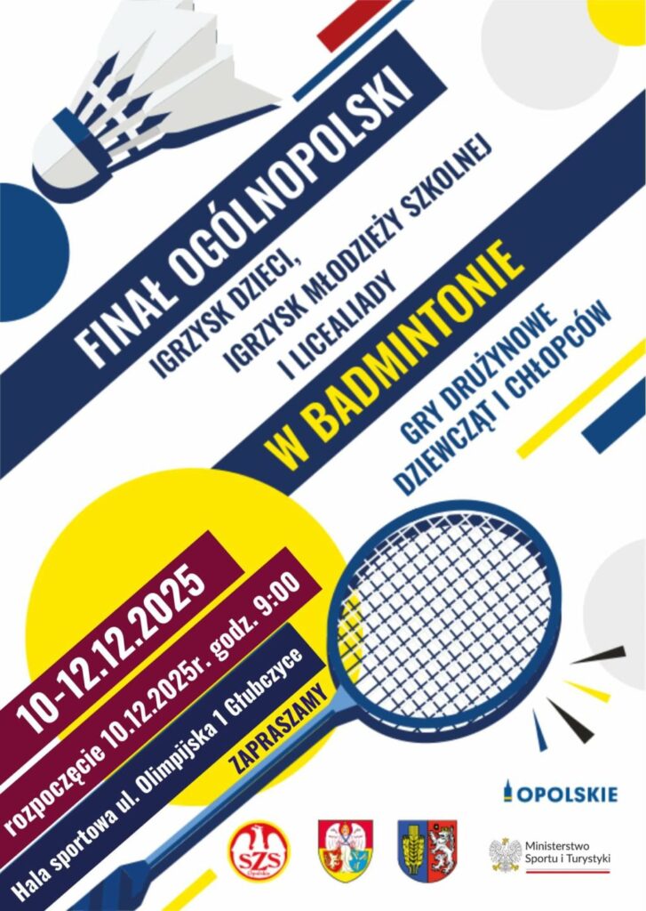 plakat informujący o mistrzostwach