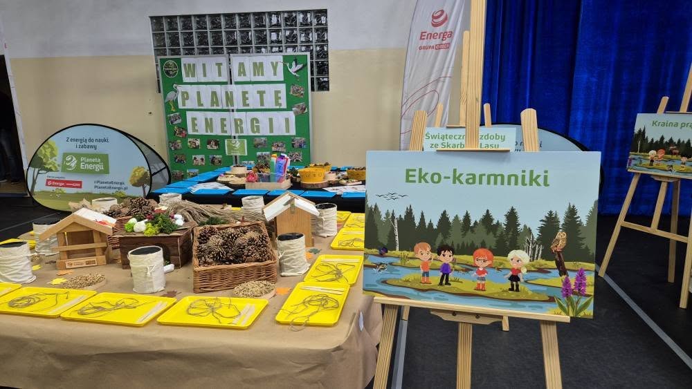 stoisko do przygotowania eko- karmników