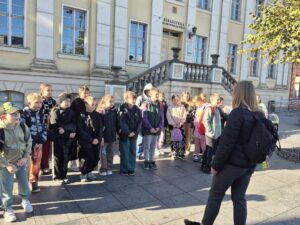 Uczniowie na wycieczce w Bydgoszczy