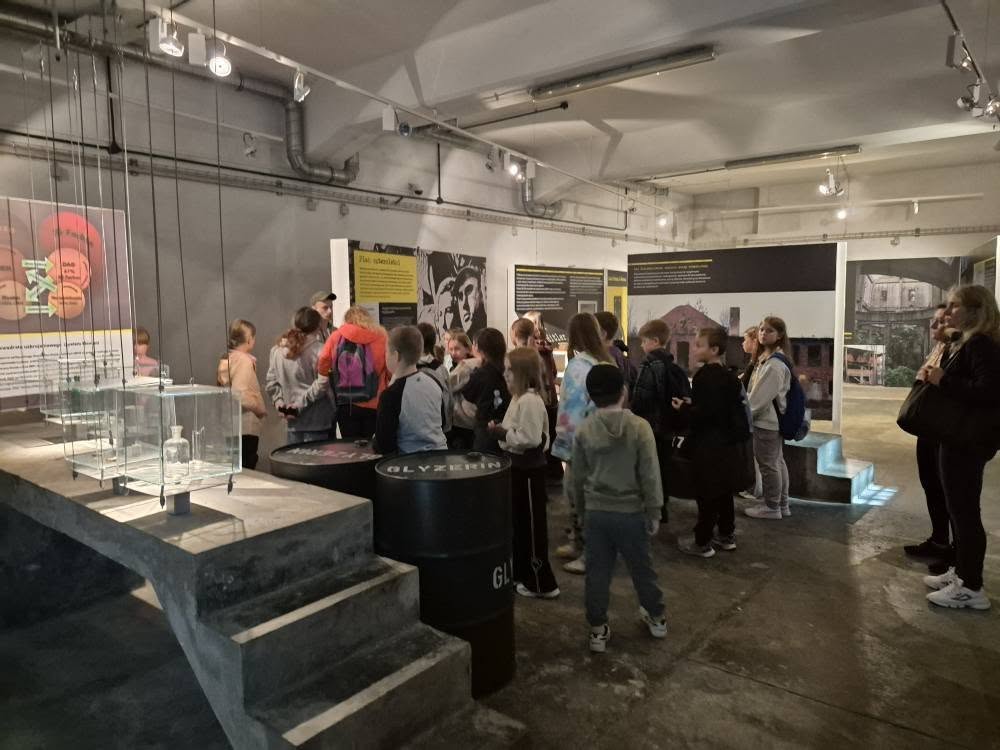 Uczniowie na wycieczce w Bydgoszczy