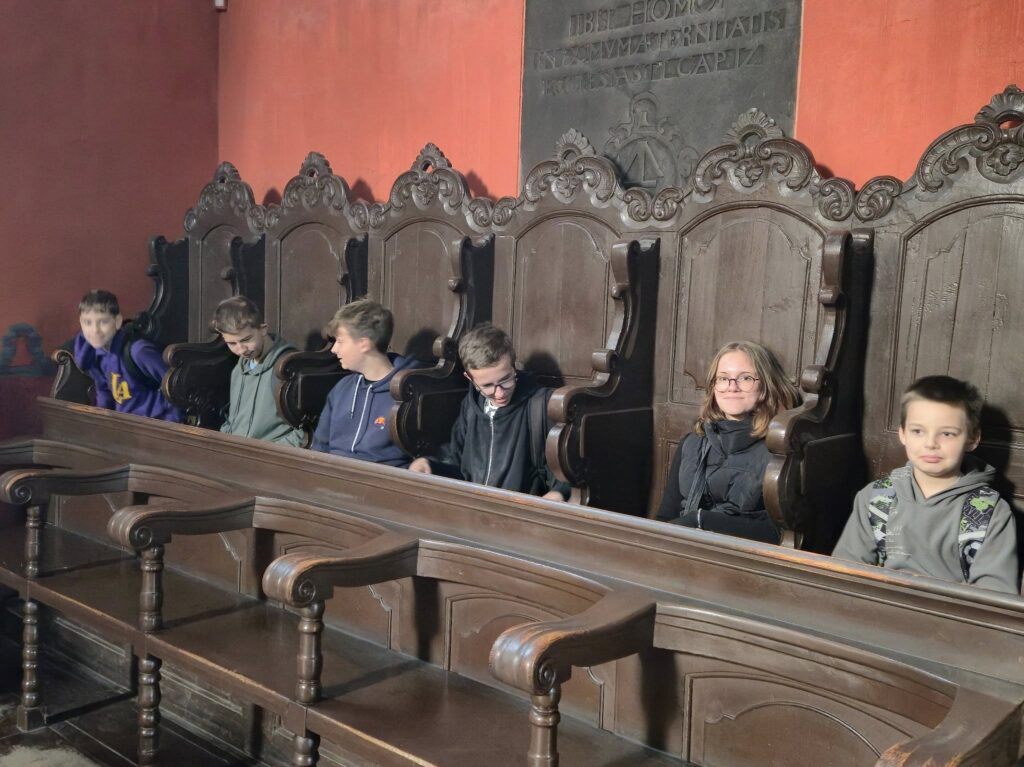 Uczniowie na wycieczce w Bydgoszczy