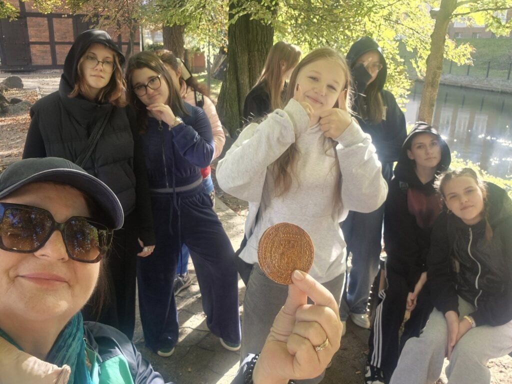 Uczniowie na wycieczce w Bydgoszczy