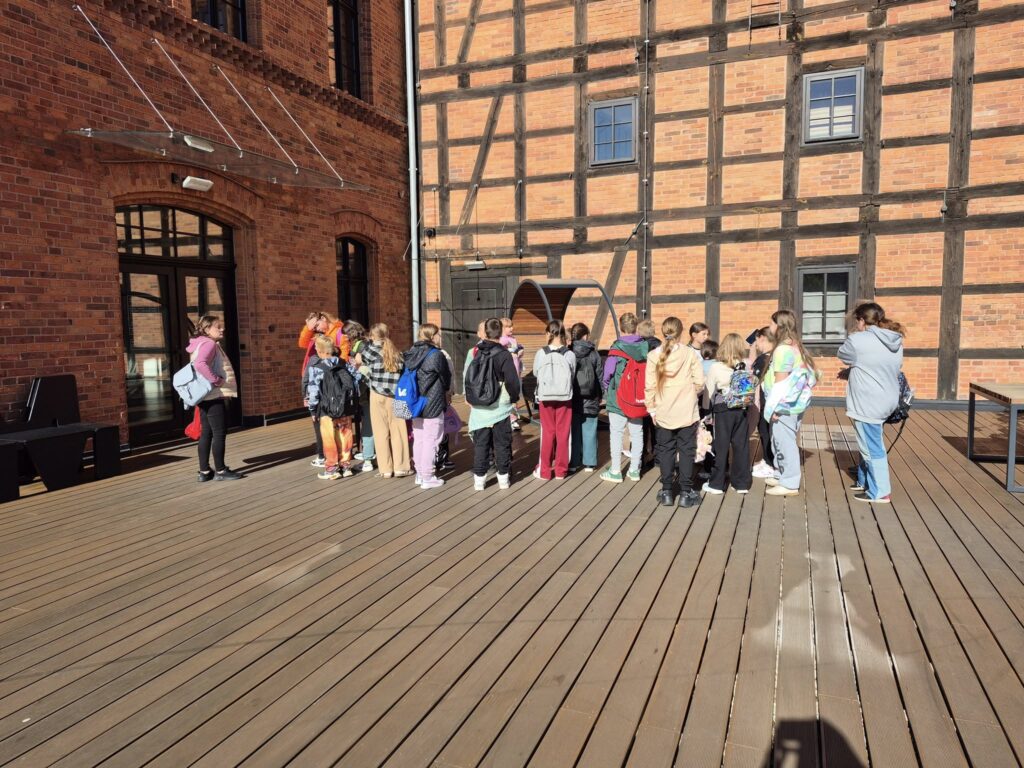 Uczniowie na wycieczce w Bydgoszczy