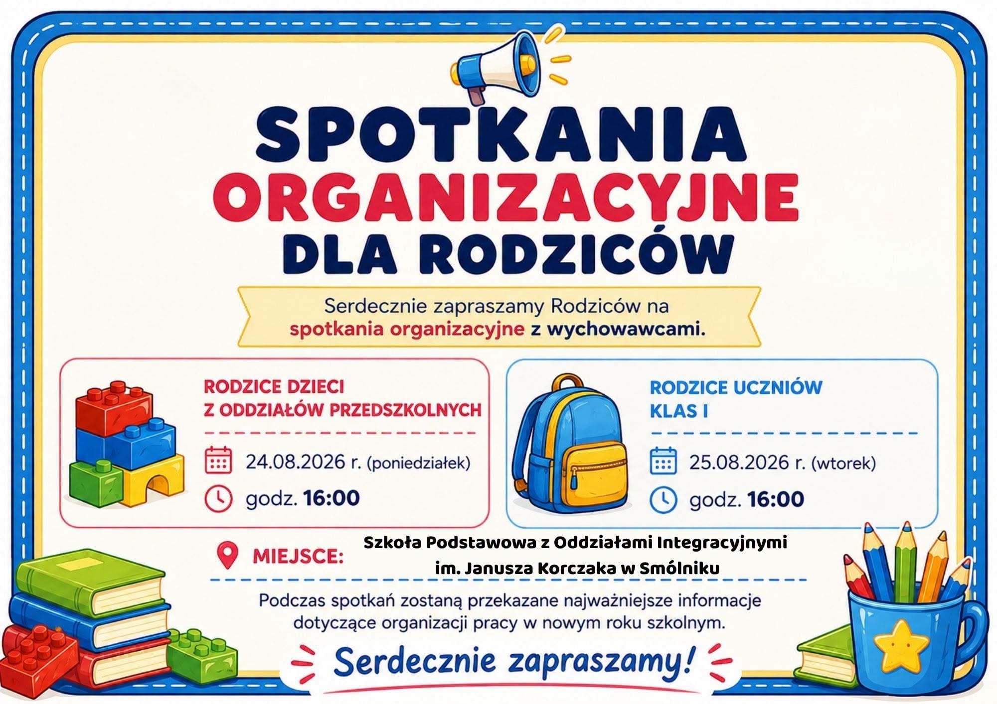 Spotkania organizacyjne
