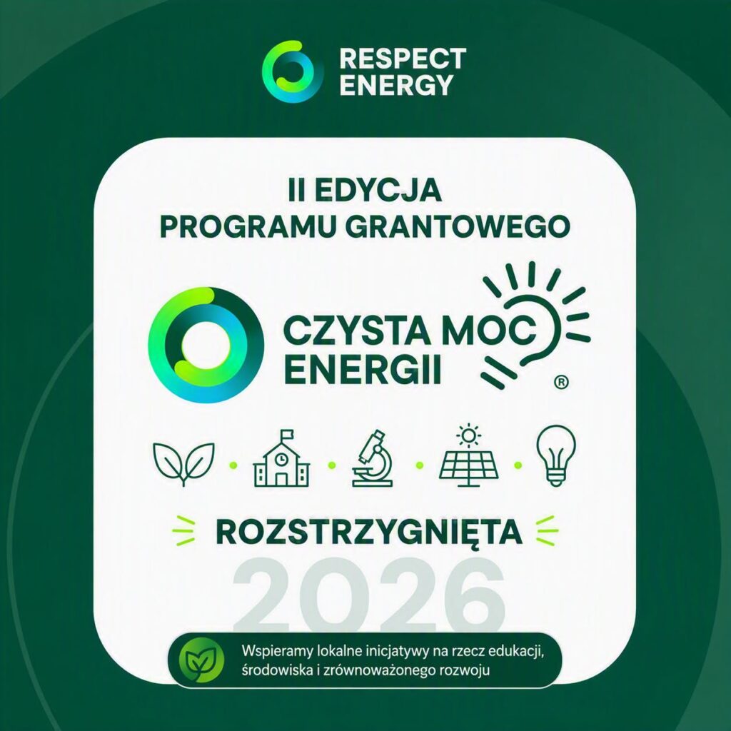 II edycji programu grantowego Czysta moc energii